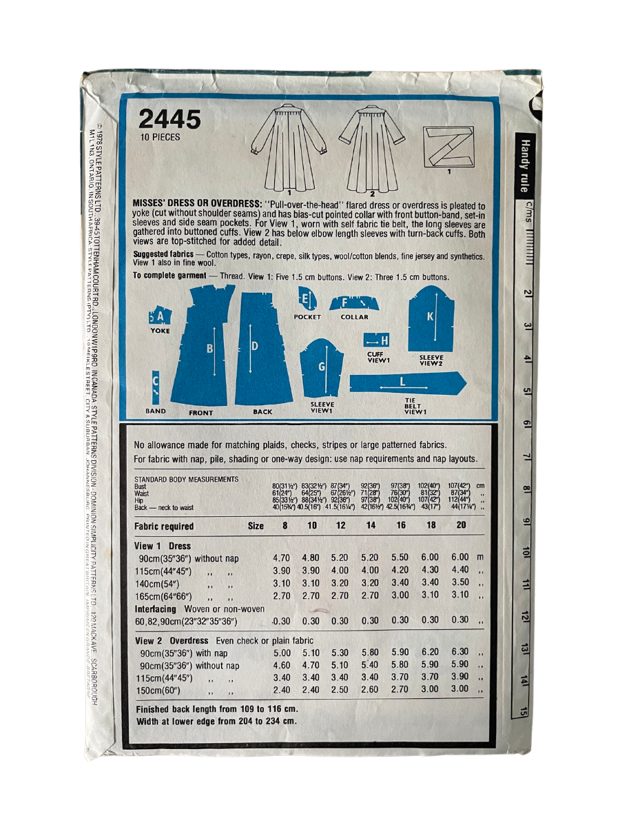 Style 2445 Womens Size 10 UK Dress FF