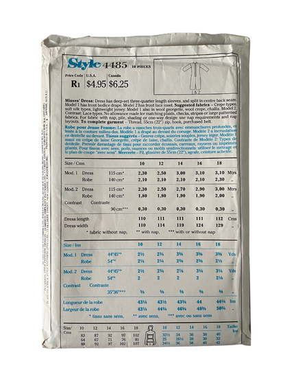 Style 4485 Womens Size 8-12 UK Dress FF