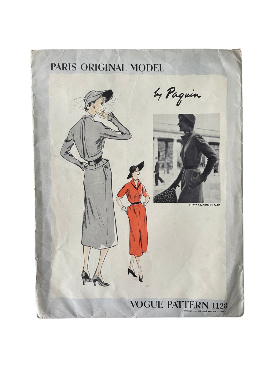 Vogue 1128 Womens Size 10 Dress FF