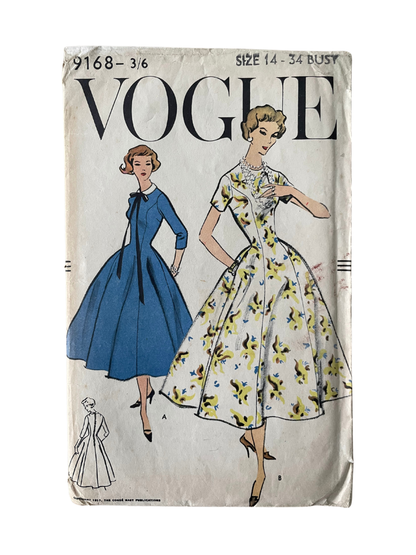 Vogue 9168 Womens Size 10 Dress FF