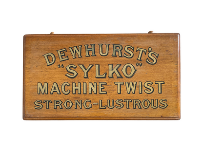 Antique Dewhurst Sylko Spool Cabinet – Circa 1920