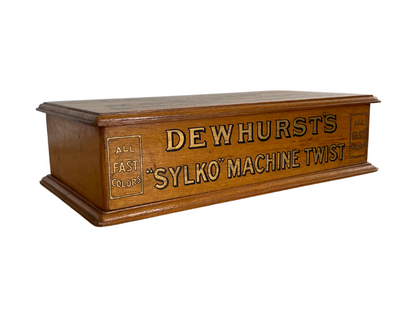 Antique Dewhurst Sylko Spool Cabinet – Circa 1920