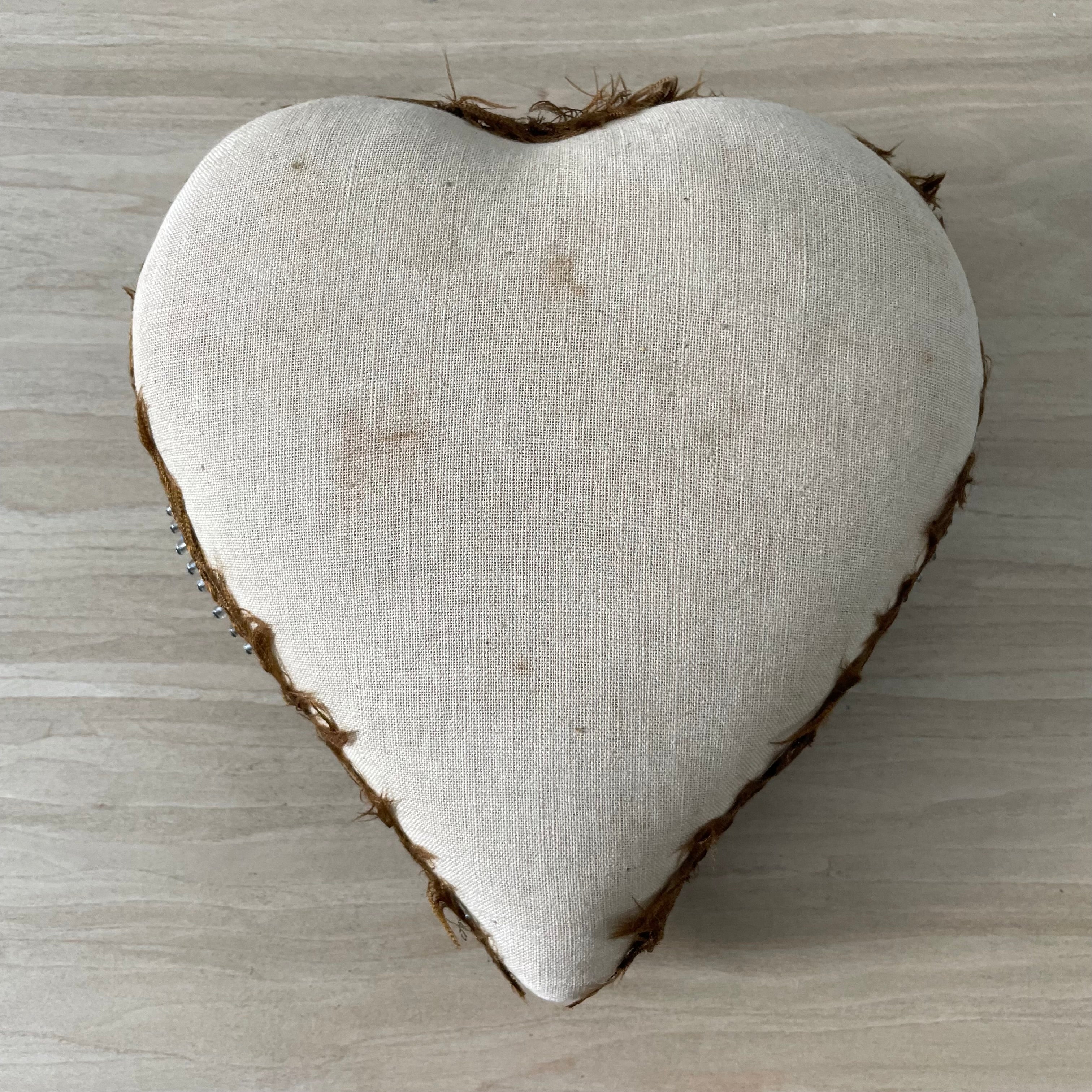 Antique WWI Sweetheart Pin Cushion &