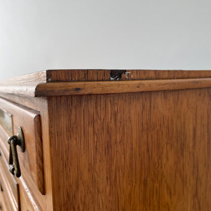 Antique Morris &amp; Yeomans Needle Haberdashery Cabinet