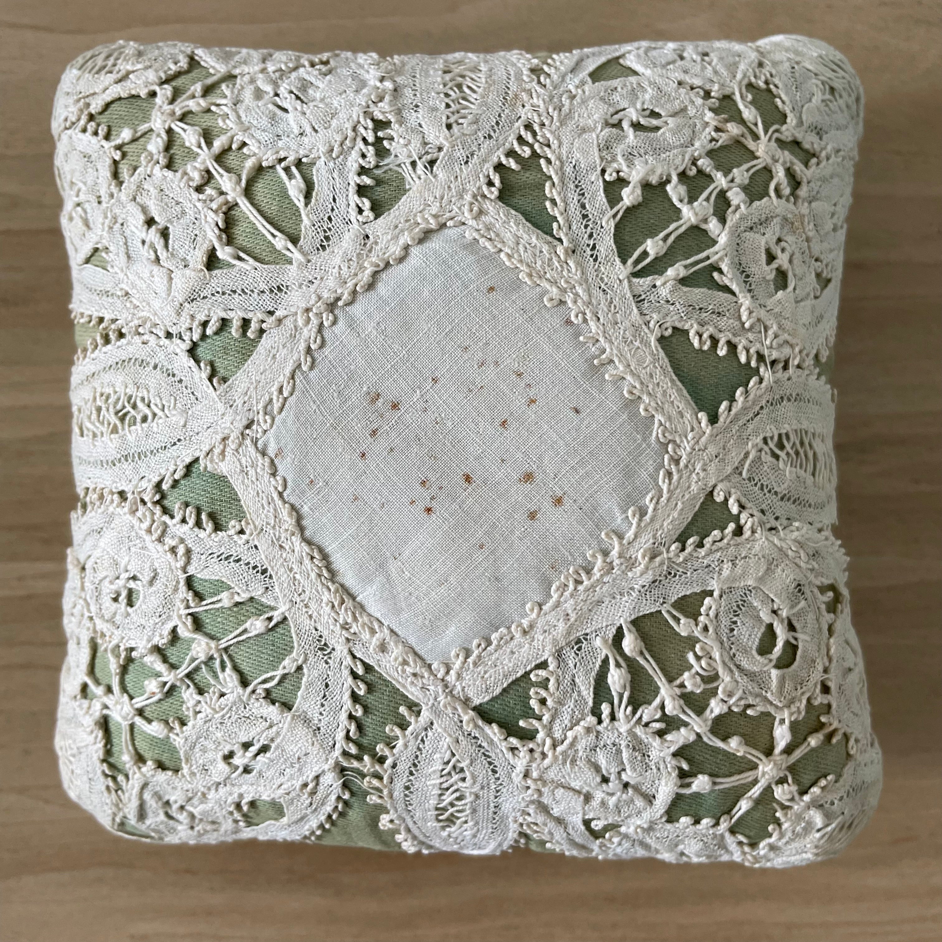 Antique Mid-19th Century Handmade Pin Cushion