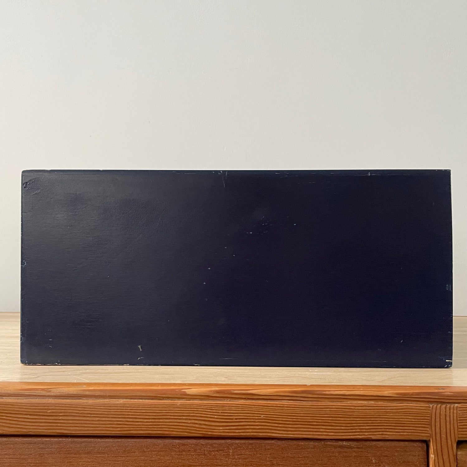 Vintage Sylko Navy and Red Haberdashery Cotton Reel Drawers