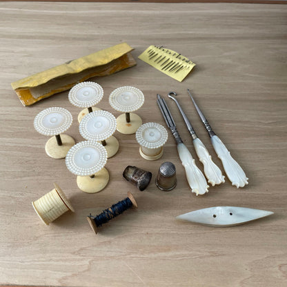 Antique Rosewood Sewing Box – Dated 1839 with Original Tools &amp; Provenance