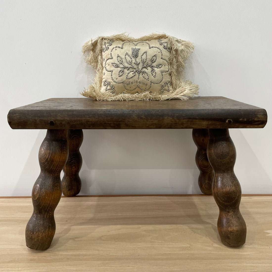 Antique Cream Silk Layette &