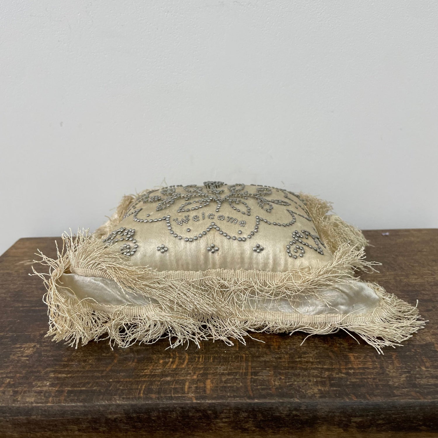 Antique Cream Silk Layette &