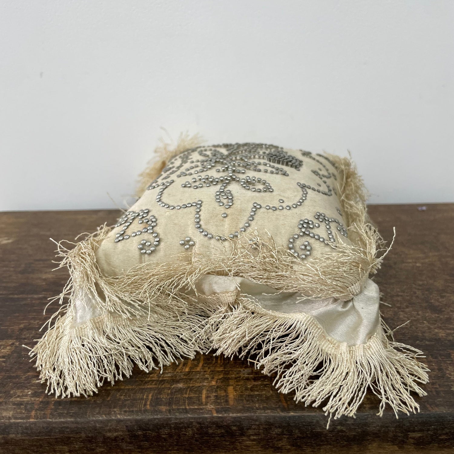 Antique Cream Silk Layette &