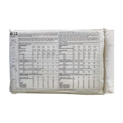 Simplicity 9012 Womens Size XS-M Nightwear Robe FF