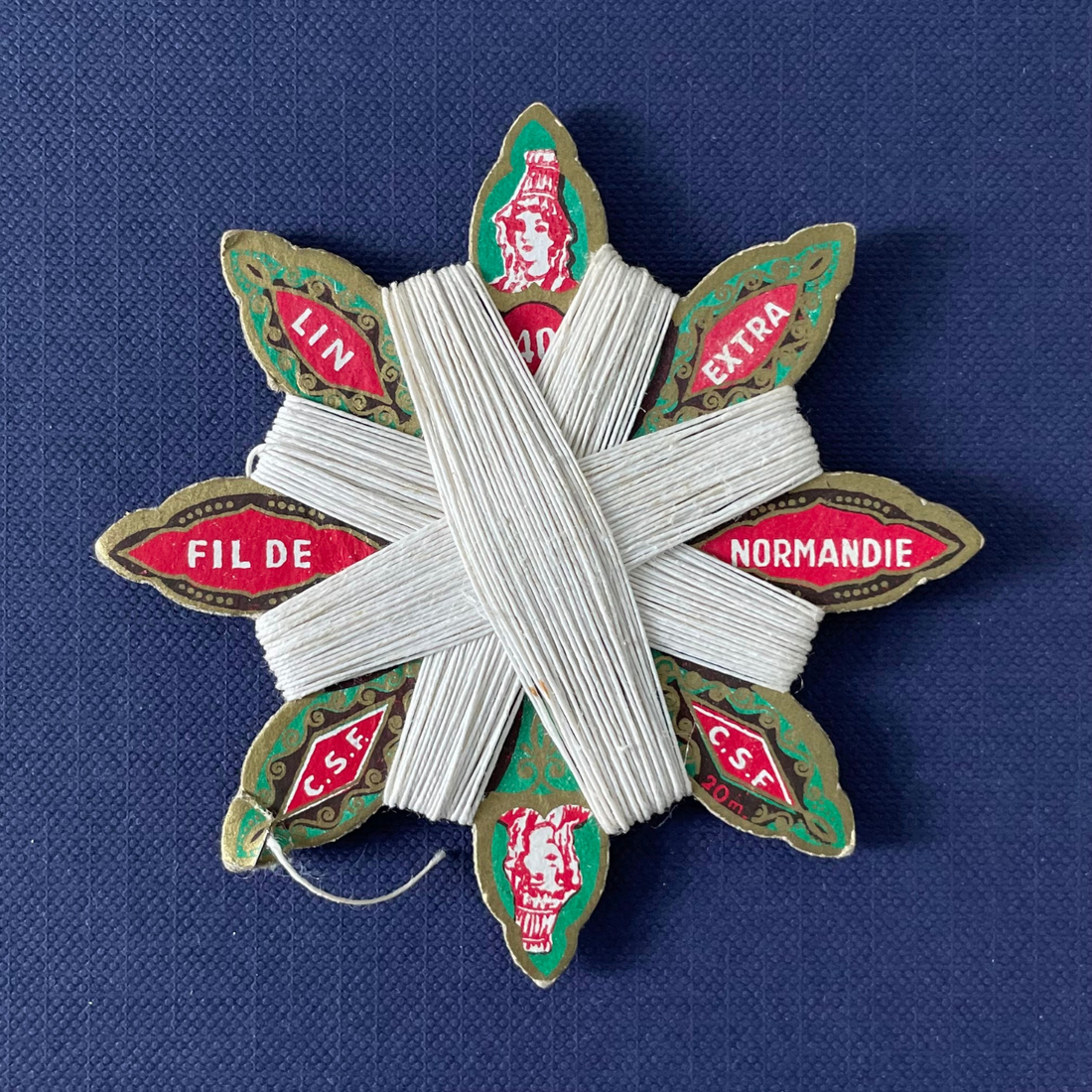 Vintage French Thread Winder – Fil de Normandie