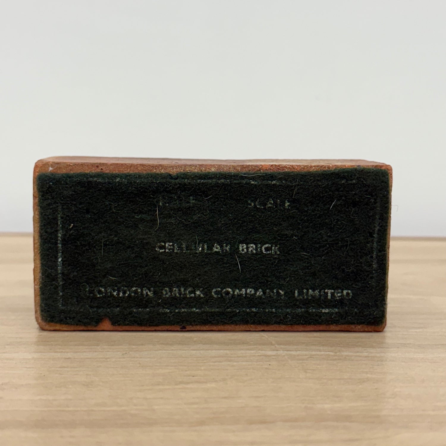 Vintage London Brick Company Cellular Brick Half Scale Sample