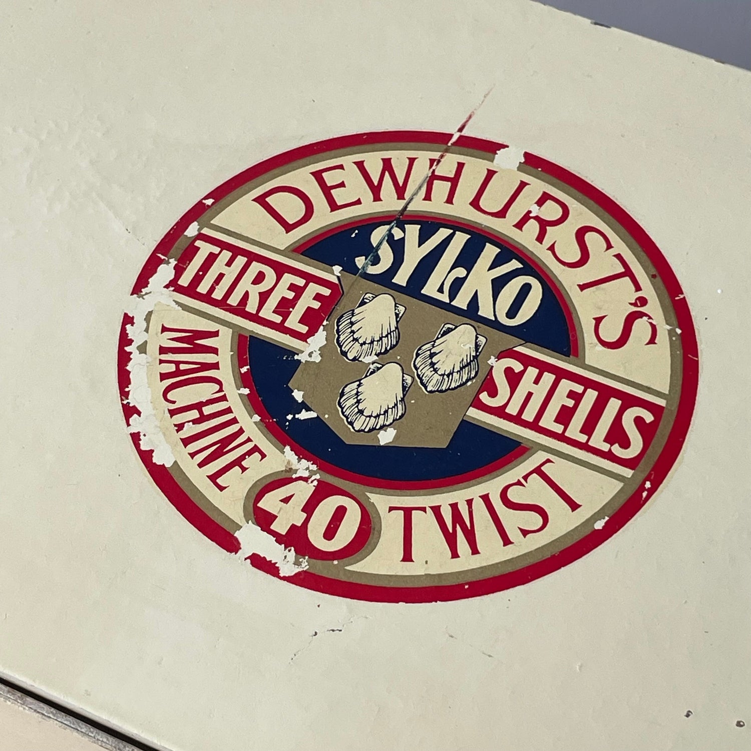 Vintage Dewhurst’s Sylko Cotton Reel Drawers – Three-Drawer Shop Display Cabinet