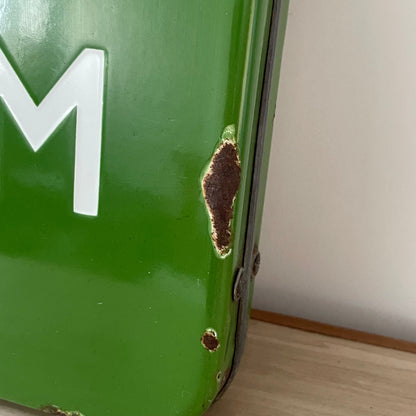 Vintage British Railway Enamel Sign – &quot;WAY OUT AND LADIES ROOM&quot;