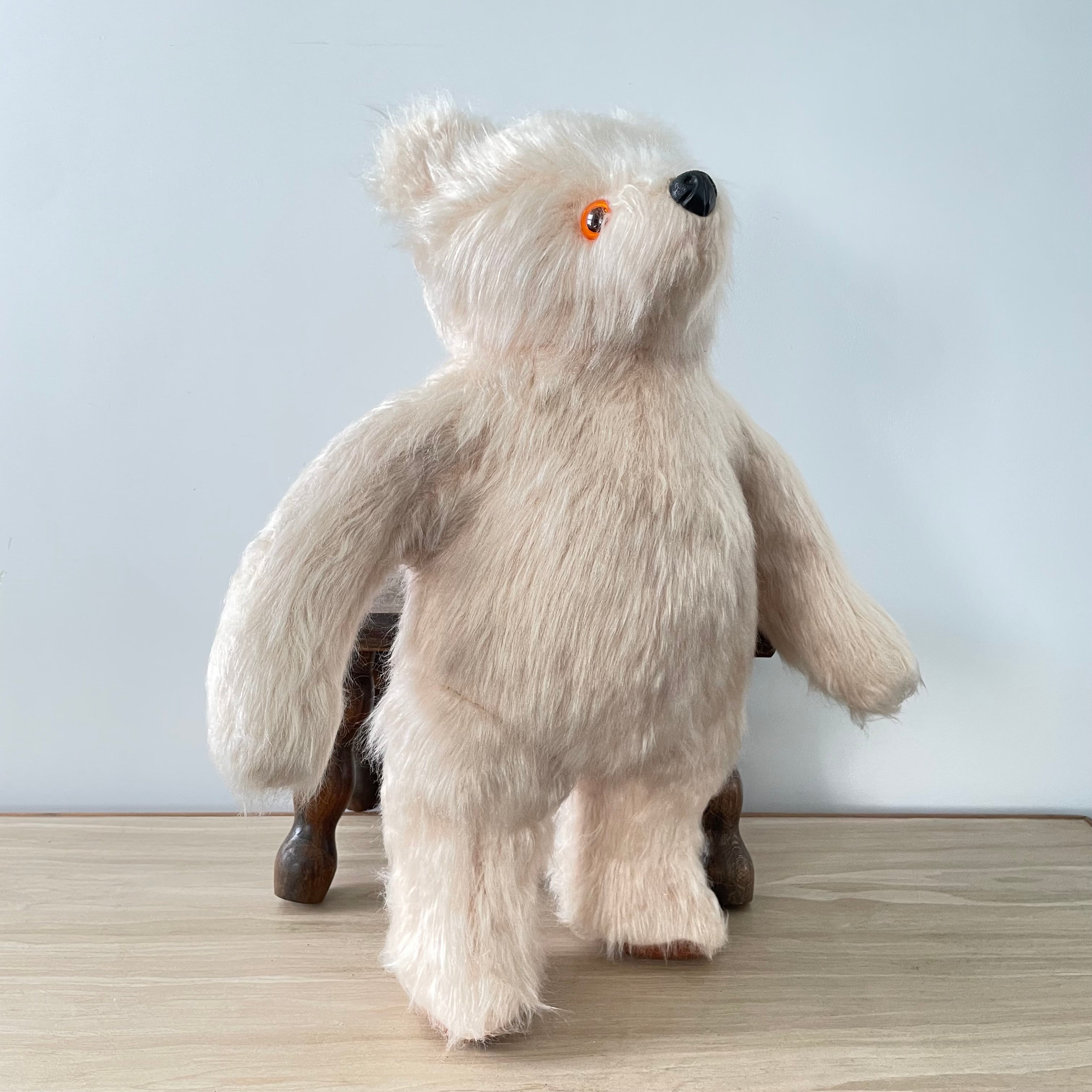 1972 Gabrielle Designs Paddington Bear – Green Duffle Coat, Orange Hat &amp; Yellow Boots – Original Label