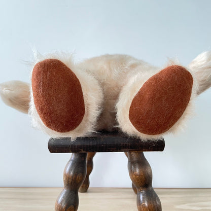 1972 Gabrielle Designs Paddington Bear – Green Duffle Coat, Orange Hat &amp; Yellow Boots – Original Label