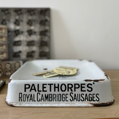 Palethorpes’ Royal Cambridge Sausages Shop Display Tray