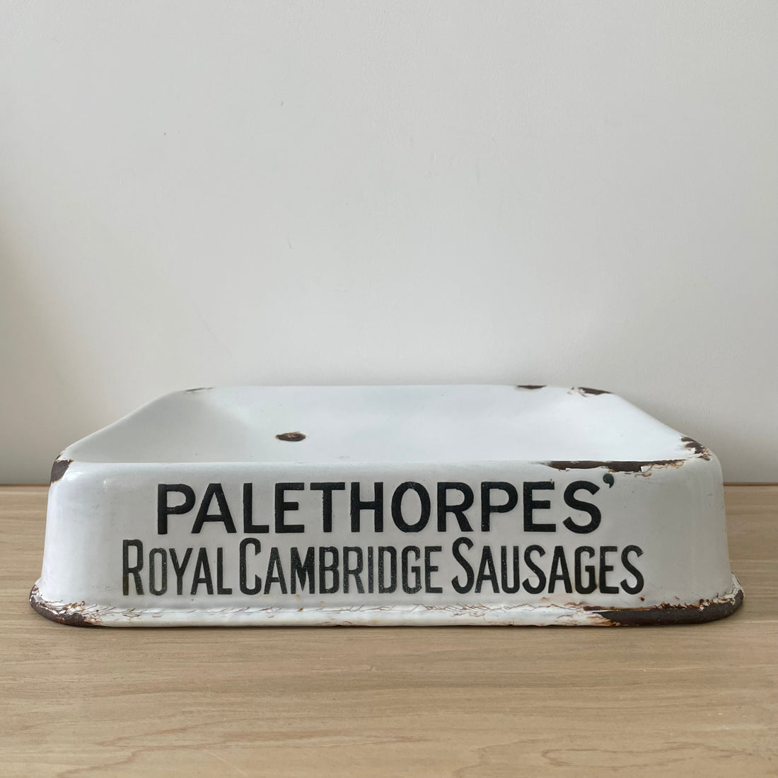 Palethorpes’ Royal Cambridge Sausages Shop Display Tray