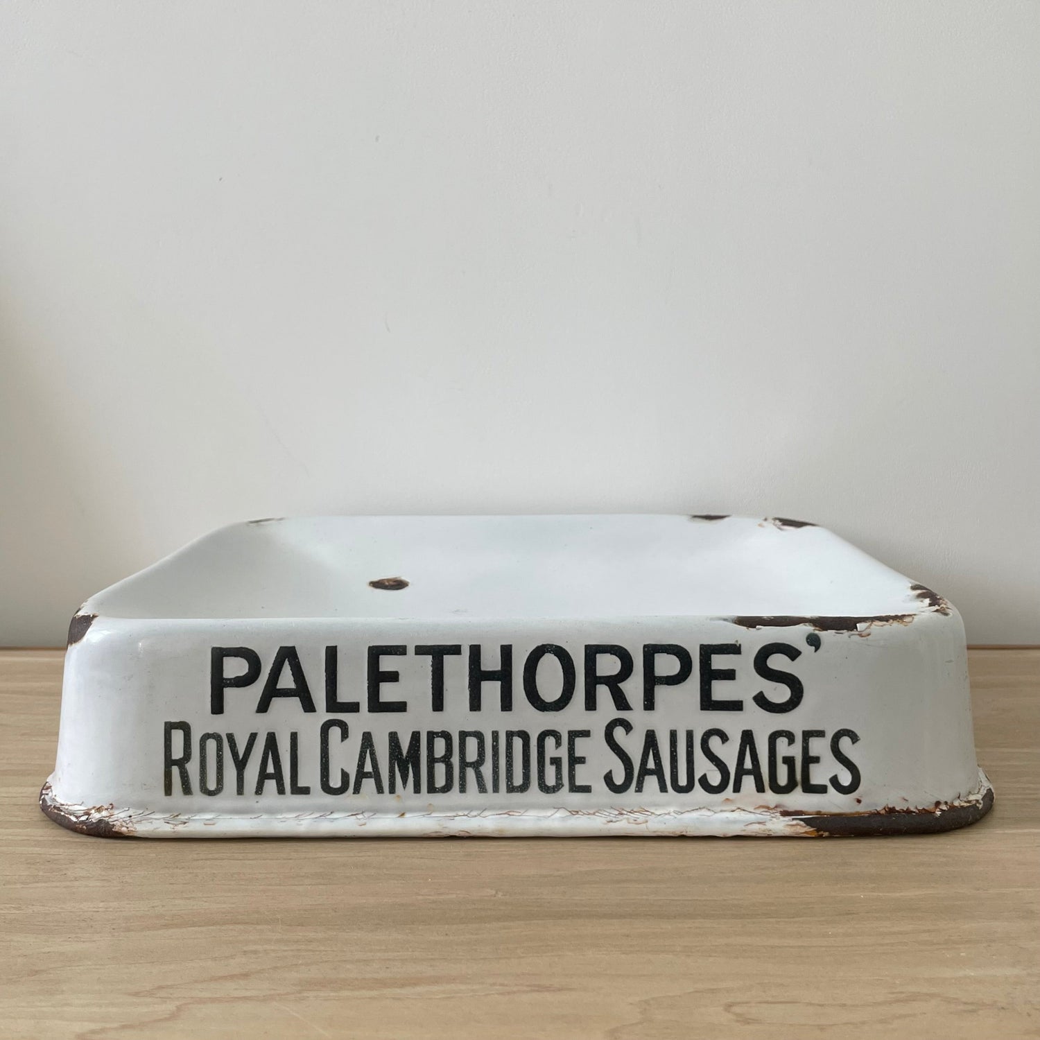 Palethorpes’ Royal Cambridge Sausages Shop Display Tray
