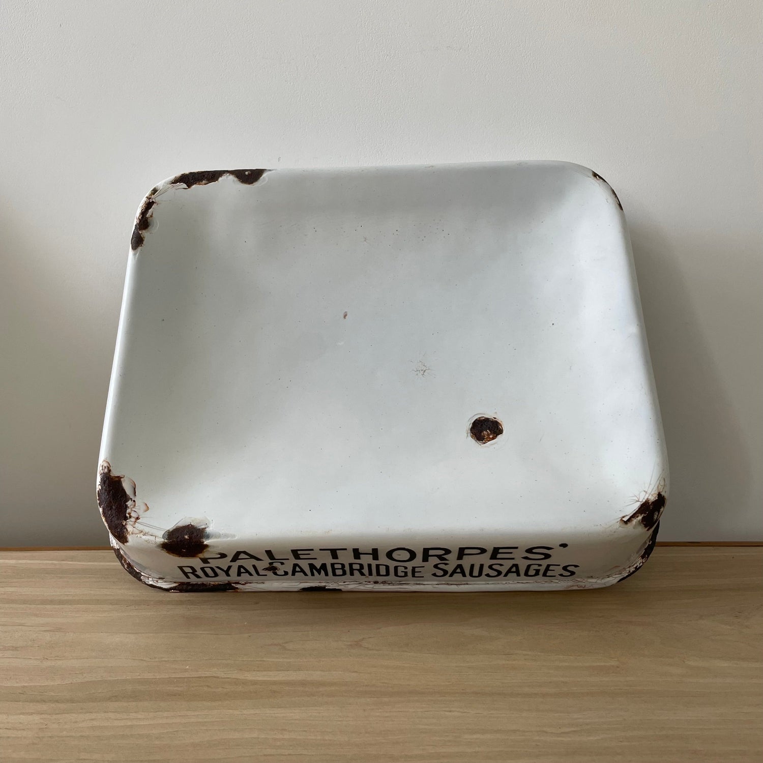 Palethorpes’ Royal Cambridge Sausages Shop Display Tray