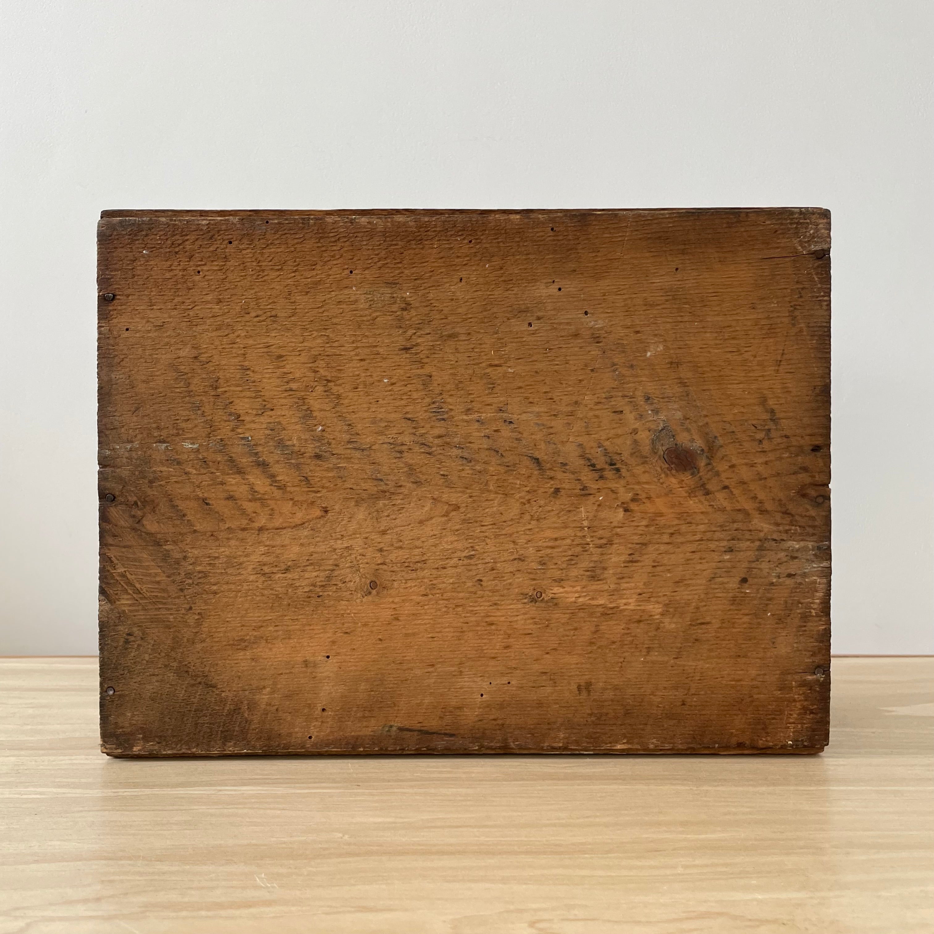 Antique Backhouse’s Ideal Chocolates Wooden Box – York, Early 1900s