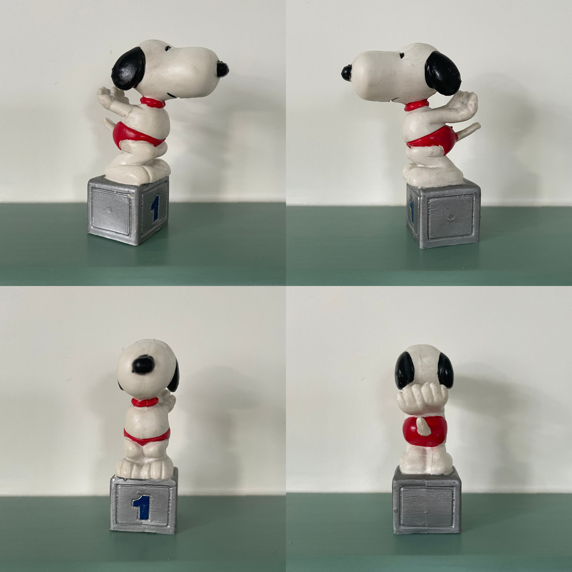Vintage Snoopy PVC Figure – Peanuts Snoopy Collectible by Determined (Choose Character)