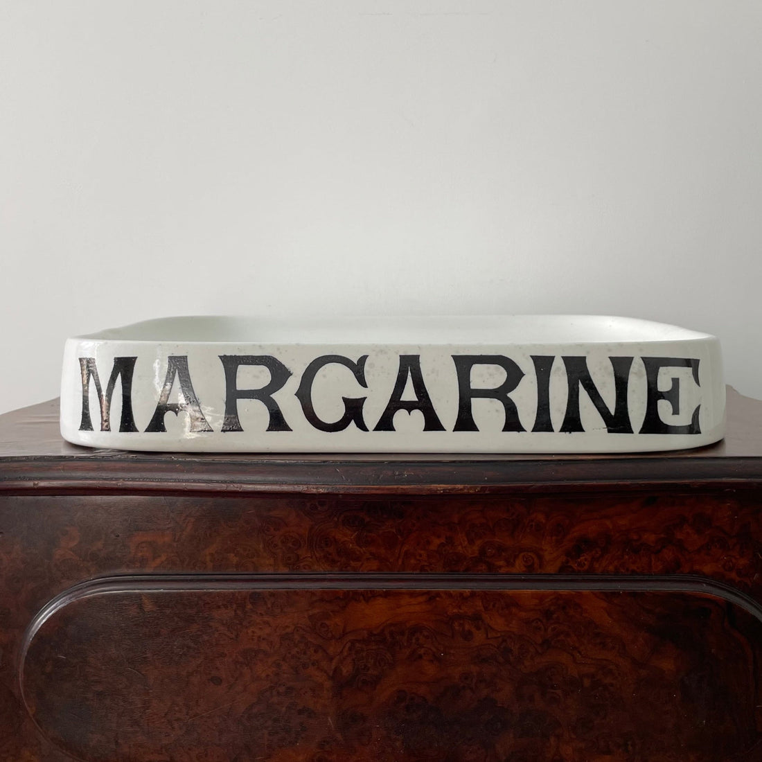 Antique Ironstone Margarine Slab – Berry &amp; Warmington Liverpool c.1920s