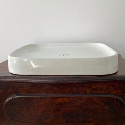 Antique Ironstone Margarine Slab – Berry &amp; Warmington Liverpool c.1920s