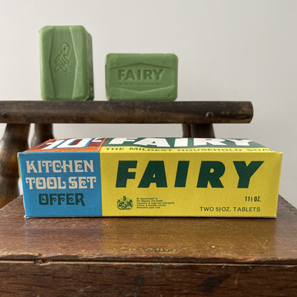 Vintage Fairy Household Soap - Pure Soap Two 5 3/4oz Bars - New Old Stock