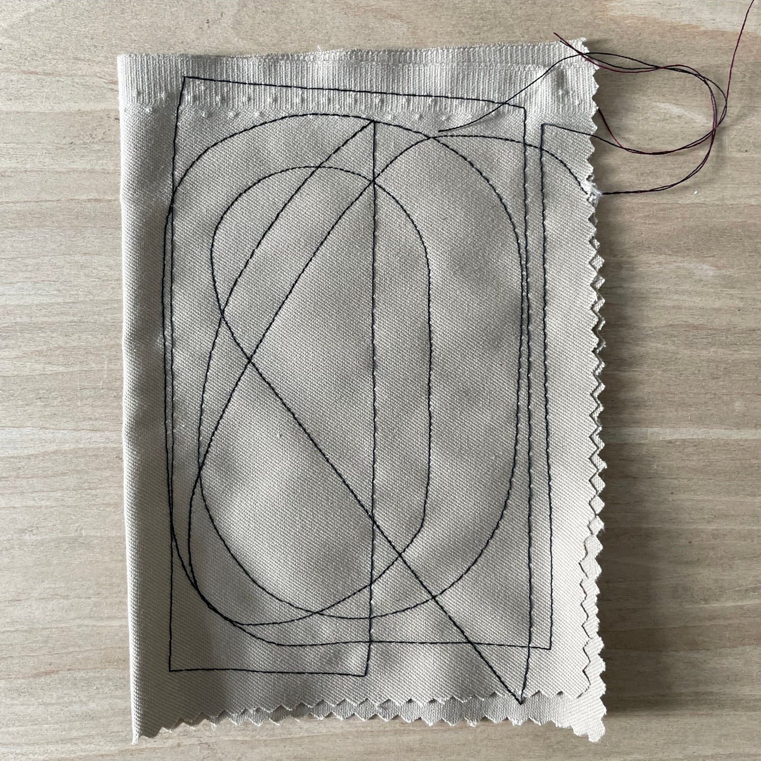 1960 Singer 222k Featherweight Sewing Machine Red “S”