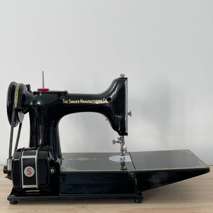 Singer 221K Featherweight Sewing Machine – 1951 Centennial Edition – With Case &amp; Accessories