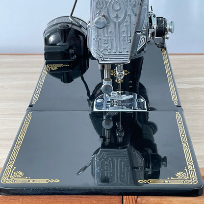 Singer 221K Featherweight Sewing Machine – 1951 Centennial Edition – With Case &amp; Accessories