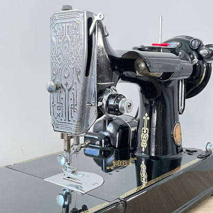 Singer 221K Featherweight Sewing Machine – 1951 Centennial Edition – With Case &amp; Accessories
