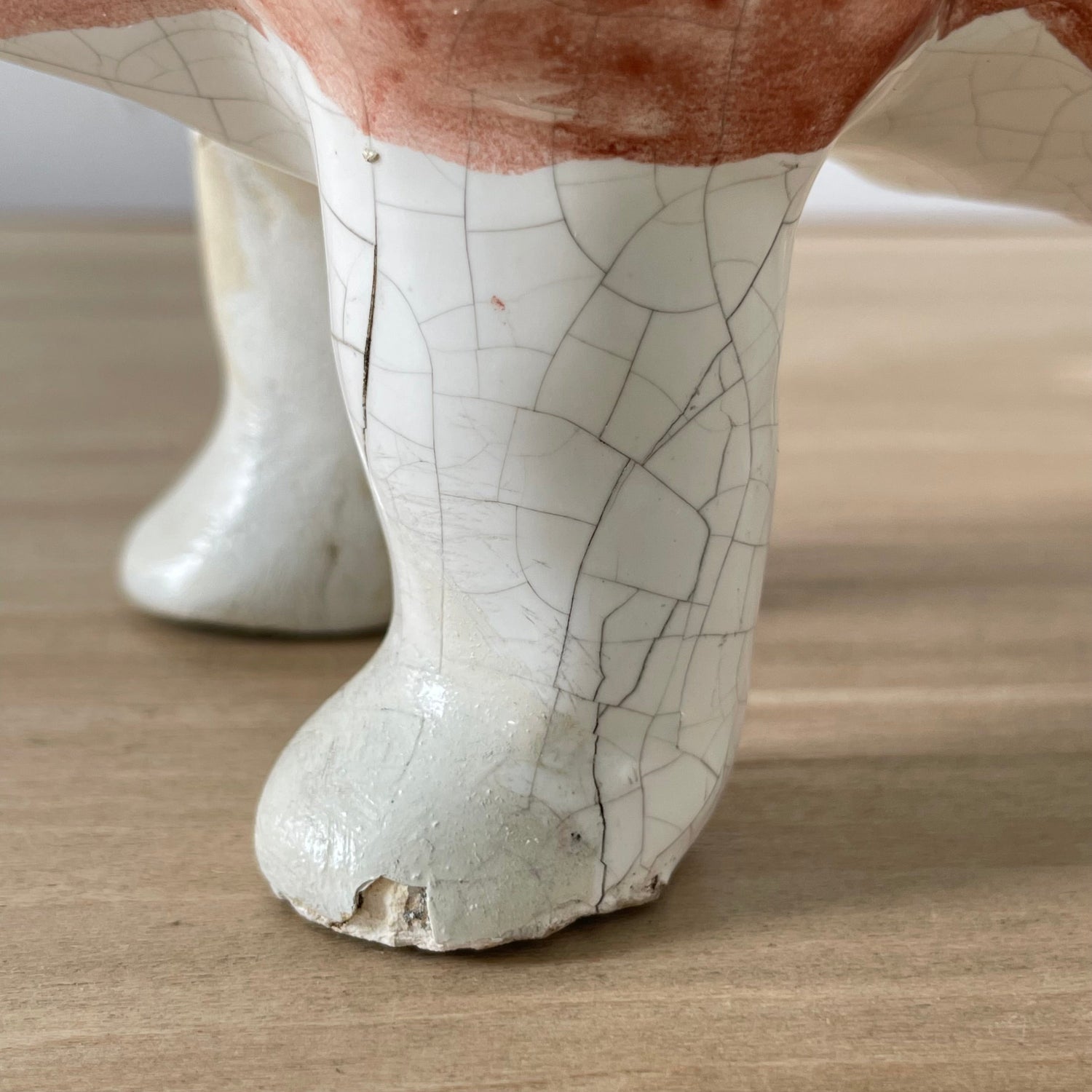 Original Antique Staffordshire Pottery Ram Figure – Butcher’s Shop Window Display c.1910