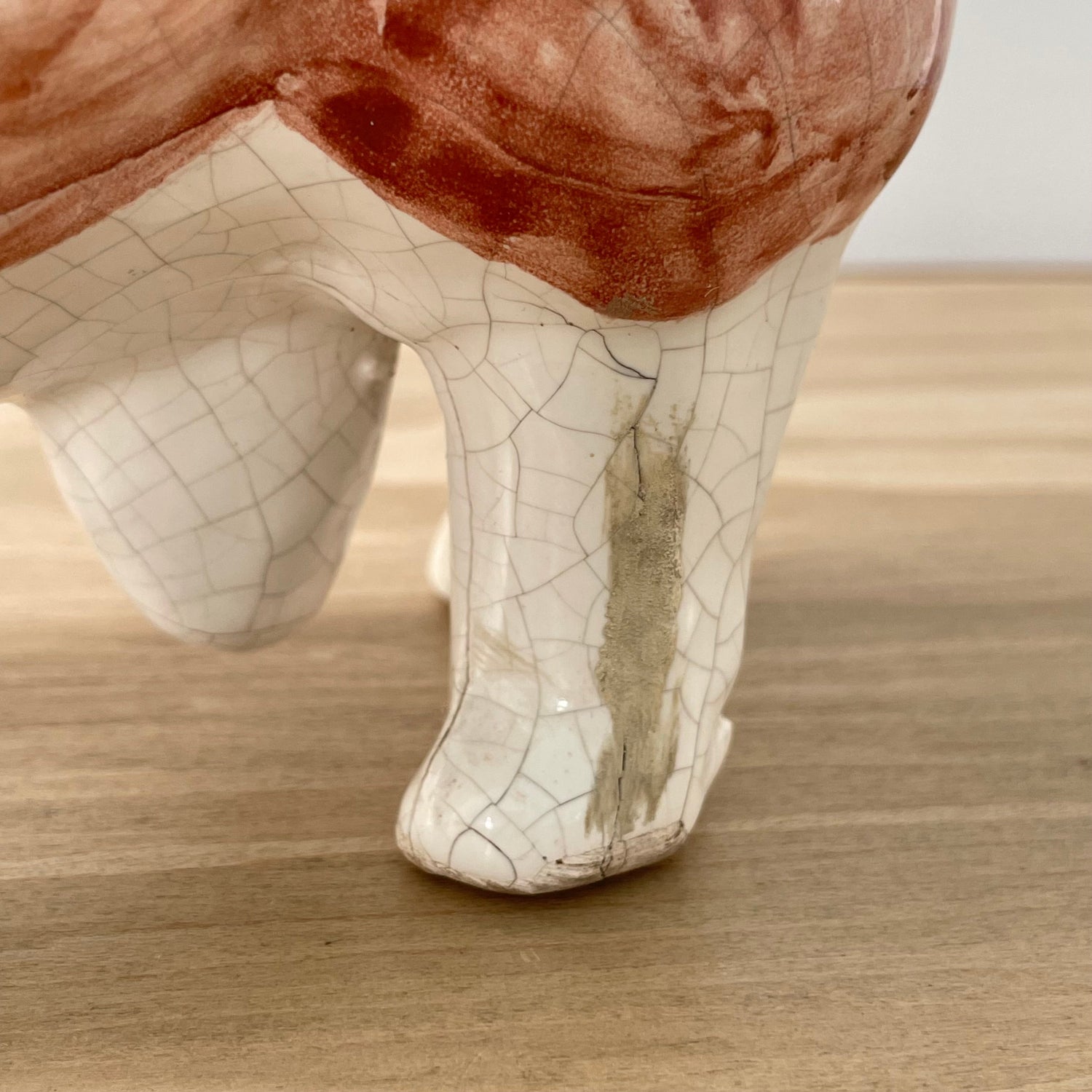 Original Antique Staffordshire Pottery Ram Figure – Butcher’s Shop Window Display c.1910