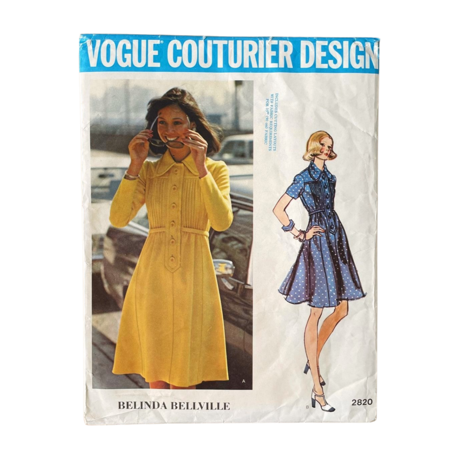 Vogue 2820 Womens Size 10 Dress FF