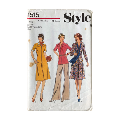 Simplicity 1515 Womens Size 14 Dress Top Trousers FF