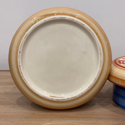 Vintage Dewhurst’s Sylko Thread Spool Ceramic Storage Jar – Hobbs Welch Design 1980