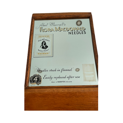 Vintage Flora Macdonald Needle Display Cabinet Abel Morrall Haberdashery Drawers