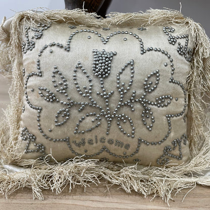 Antique Cream Silk Layette &