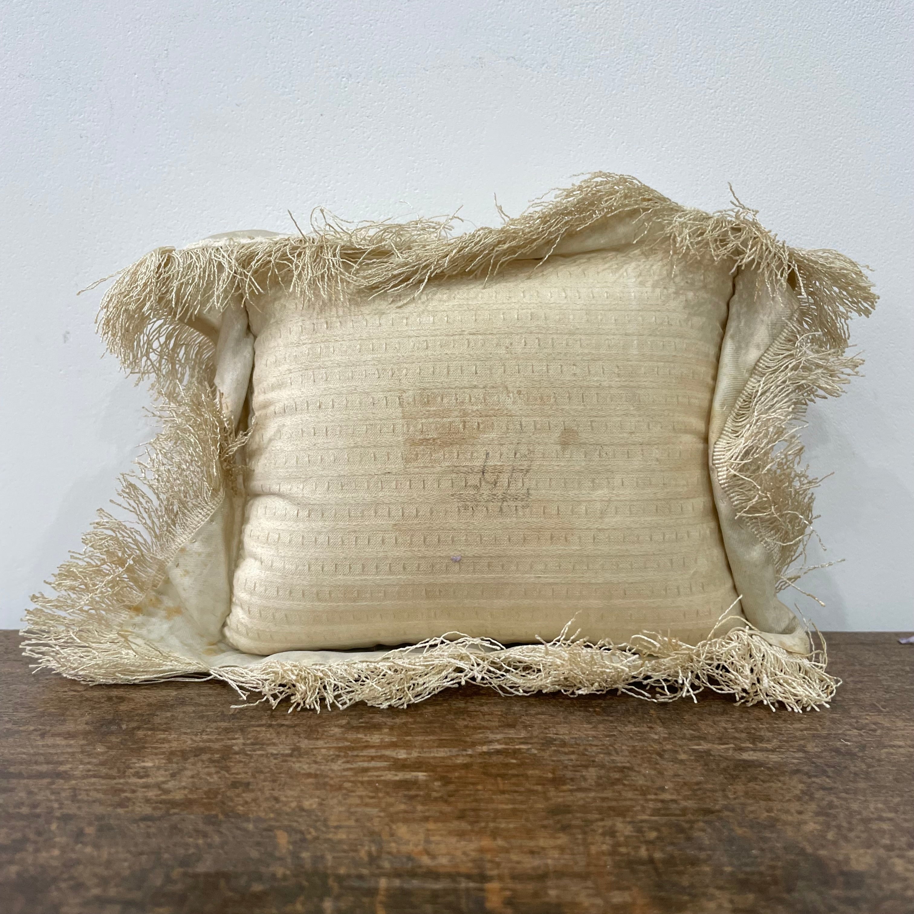 Antique Cream Silk Layette &