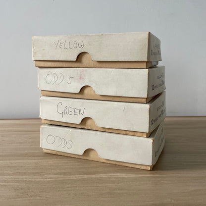 Collection of Dewhurst Sylko Machine Twist Thread Boxes – 1920s to 1970s