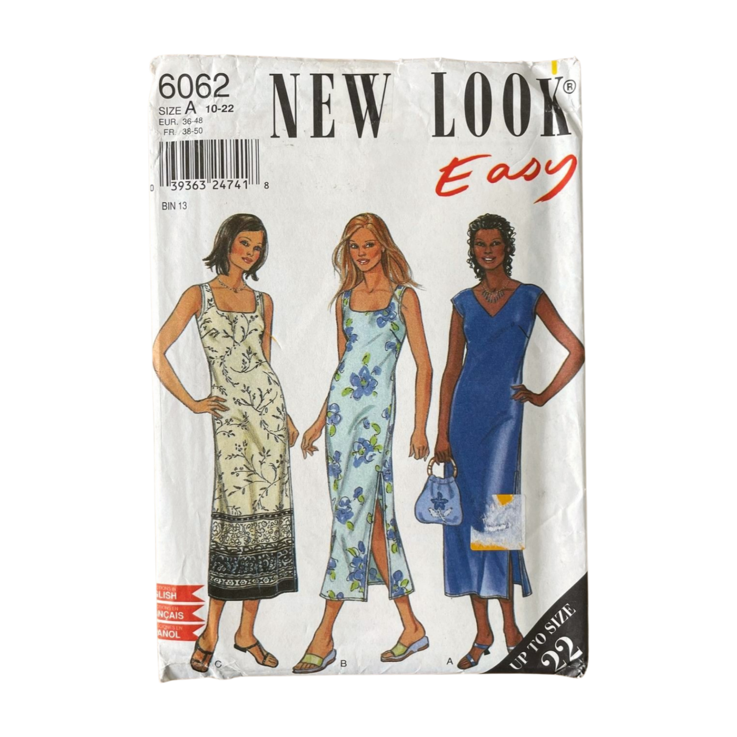 New Look 6062 Womens Size 18-20 Dress FF