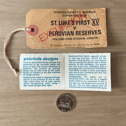 Vintage Gabrielle Designs Aunt Lucy Paddington Bear – Original Outfit