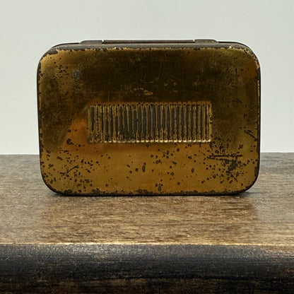 Antique E.J. Riley Ltd Advertising Tin – Accrington Billiard Tables – With Original Cue Tips