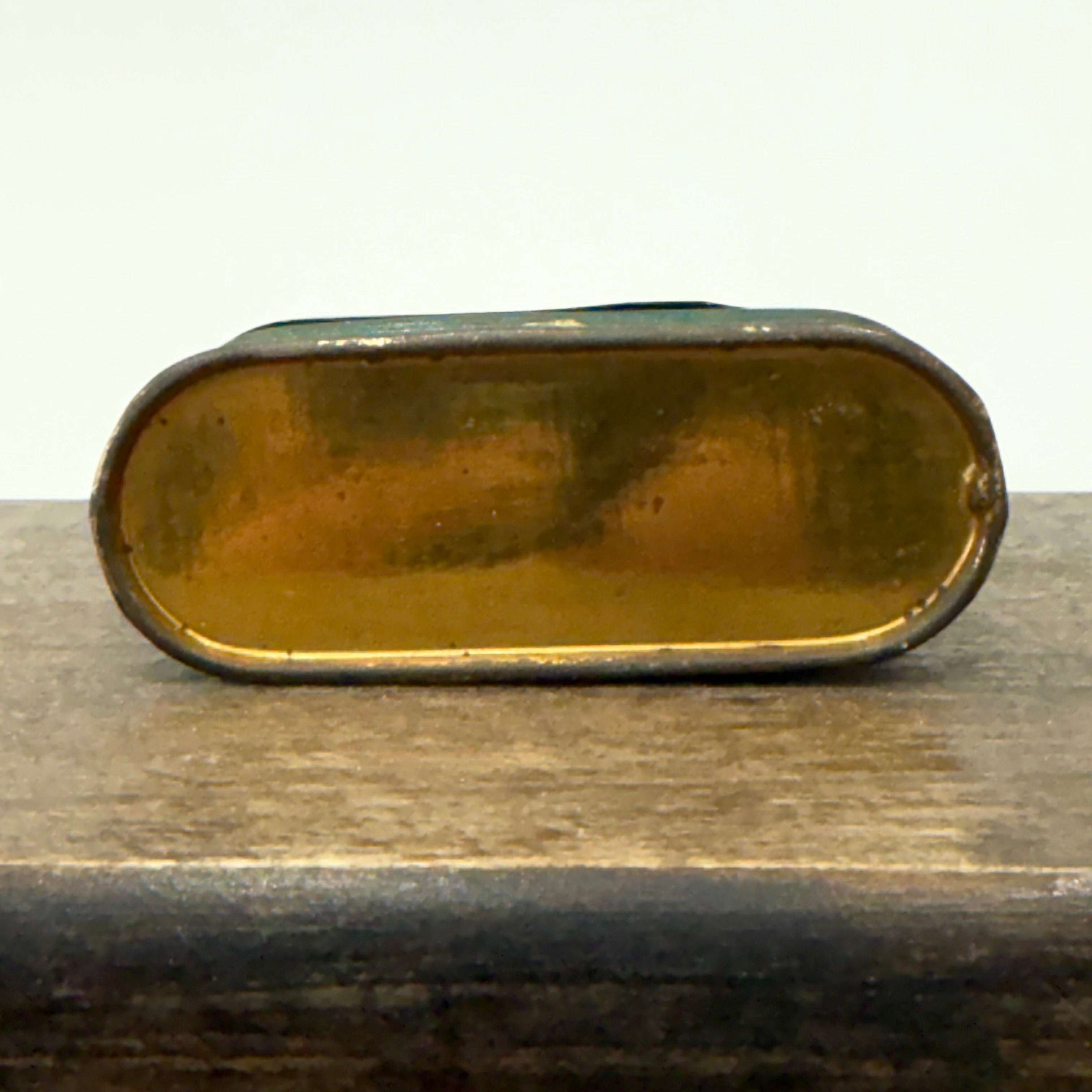 Vintage Sphinx Spark Plug Tin – Green Lithographed Advertising Box – British Manufacture