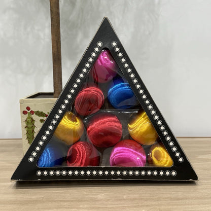 Vintage 1960s-70s Retro Sateens Satin Thread Baubles