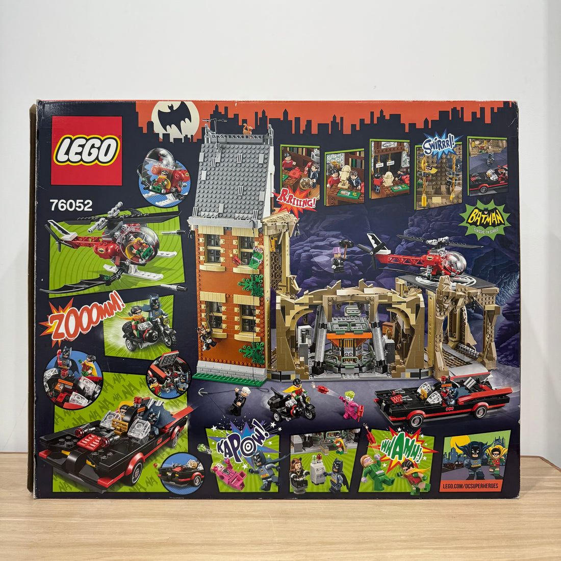 Lego Dc Comics Super Heroes 76052 Classic TV Series Batcave Complete Set