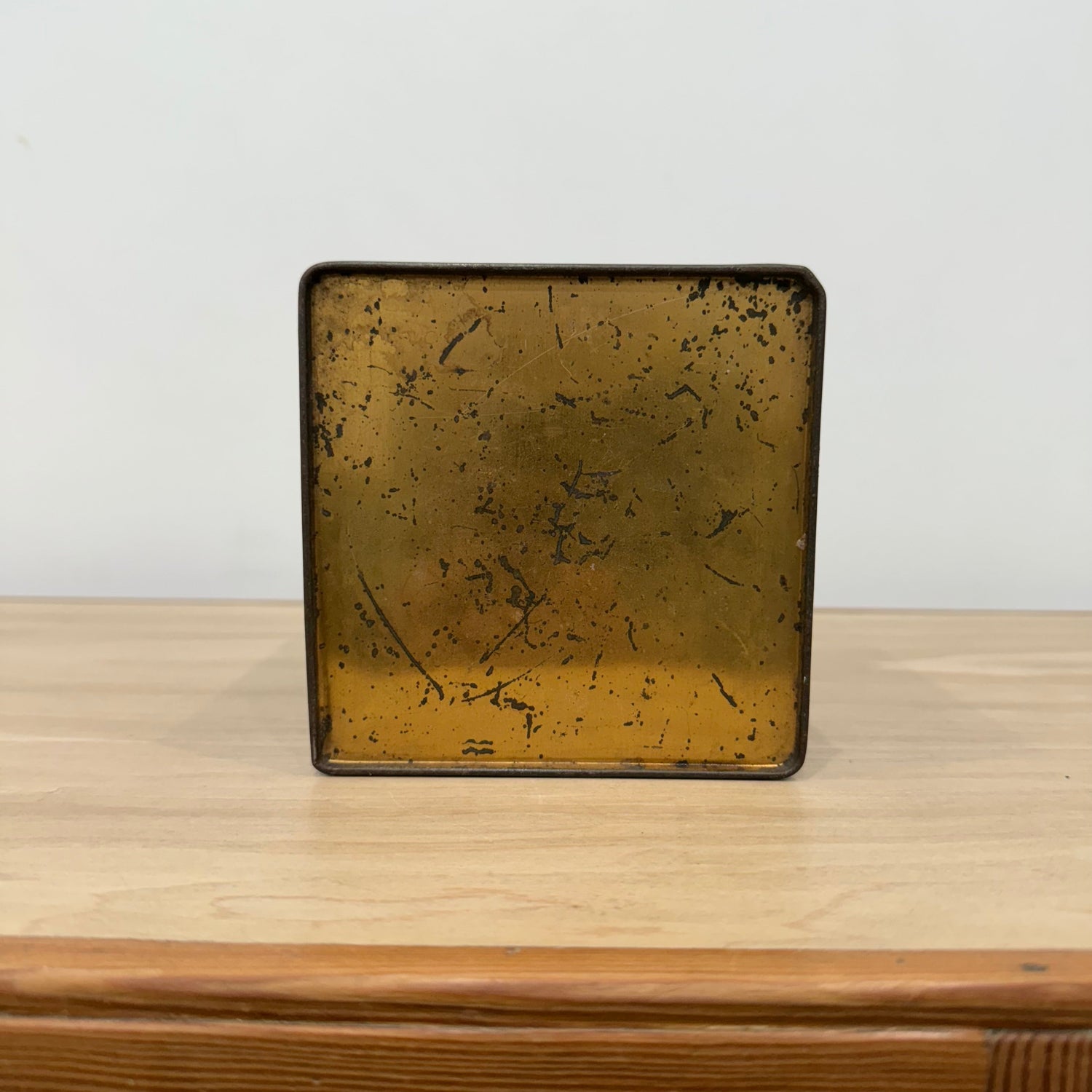 Antique Reckitt Robin Starch Brasso Zebo Advertising Tin String Dispenser c.1910